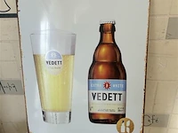 Retrolook metalen sierbord - afbeelding 1 van  1