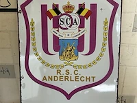 Retrolook metalen sierbord - afbeelding 1 van  1