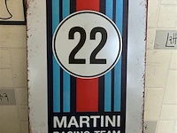 Retrolook metalen sierbord - afbeelding 1 van  1