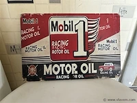 Retrolook metalen sierbord - afbeelding 1 van  1