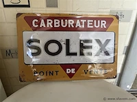 Retrolook metalen sierbord - afbeelding 1 van  1