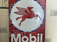 Retrolook metalen sierbord - afbeelding 1 van  1