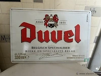 Retrolook metalen sierbord - afbeelding 1 van  1