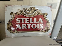 Retrolook metalen sierbord - afbeelding 1 van  1