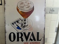 Retrolook metalen sierbord - afbeelding 1 van  1