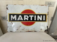 Retrolook metalen sierbord - afbeelding 1 van  1