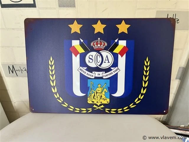 Retrolook sierbord - afbeelding 1 van  1