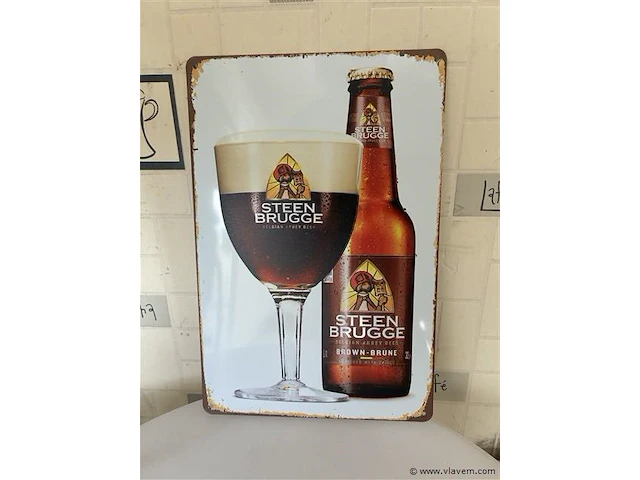 Retrolook sierbord - afbeelding 1 van  1