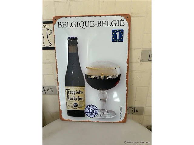 Retrolook sierbord - afbeelding 1 van  1