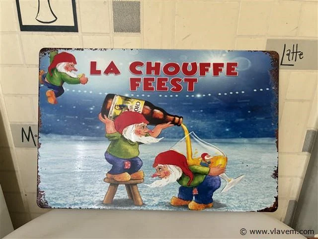 Retrolook sierbord - afbeelding 1 van  1