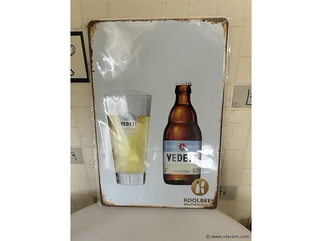 Retrolook sierbord - afbeelding 1 van  1