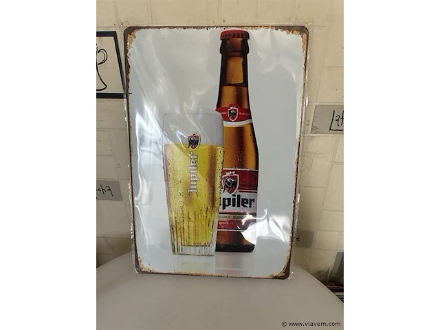 Retrolook sierbord - afbeelding 1 van  1