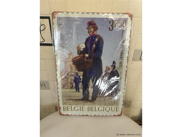 Retrolook sierbord - afbeelding 1 van  1