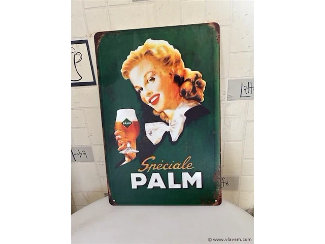 Retrolook sierbord - afbeelding 1 van  1