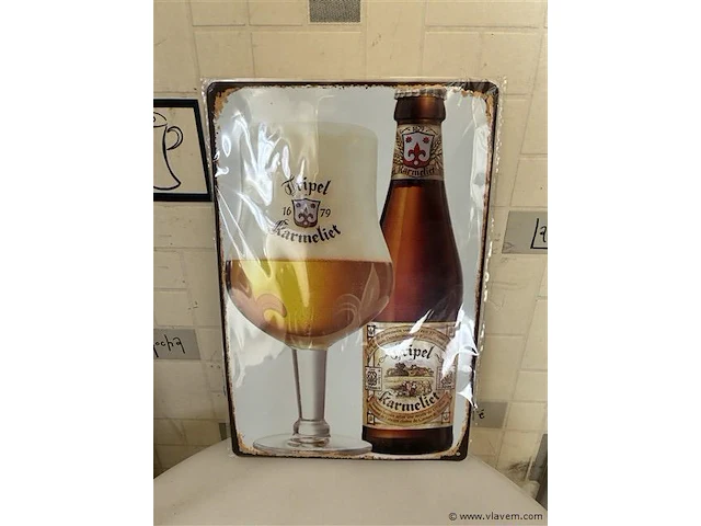 Retrolook sierbord - afbeelding 1 van  1