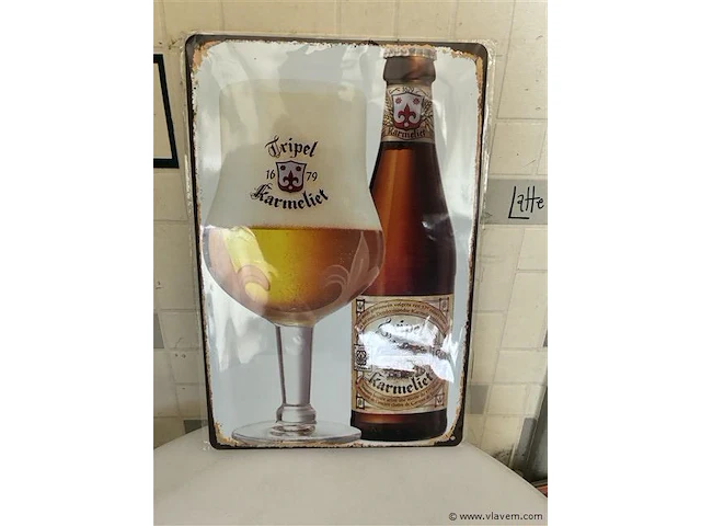 Retrolook sierbord - afbeelding 1 van  1