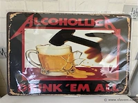 Retrolook sierbord - afbeelding 1 van  1