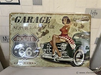 Retrolook sierbord - afbeelding 1 van  1