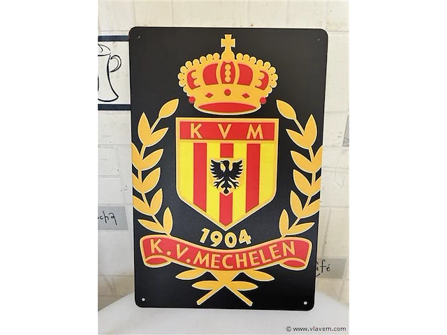 Retrolook sierbord - afbeelding 1 van  1