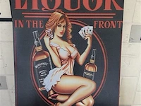 Retrolook sierbord - afbeelding 1 van  1