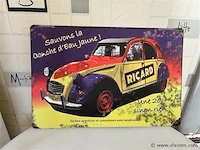 Retrolook sierbord - afbeelding 1 van  1