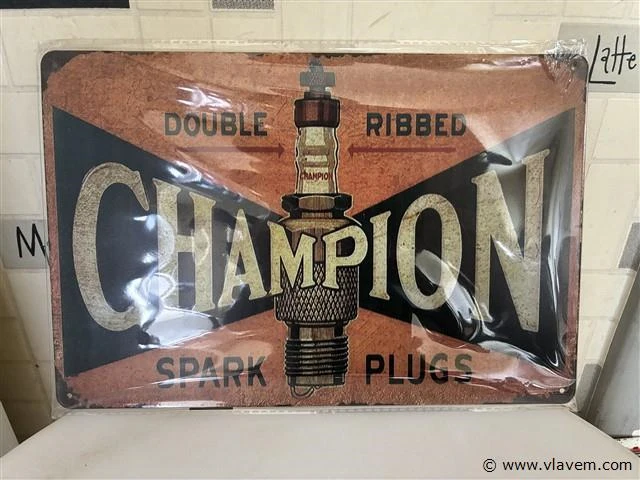 Retrolook sierbord - afbeelding 1 van  1