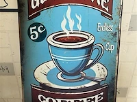 Retrolook sierbord - afbeelding 1 van  1