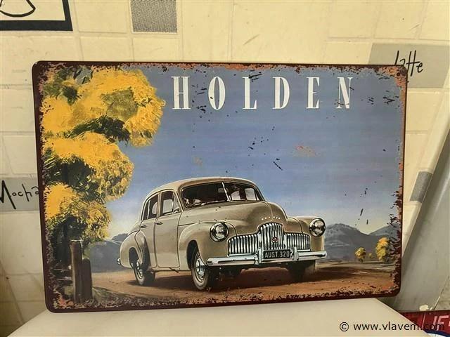 Retrolook sierbord - afbeelding 1 van  1