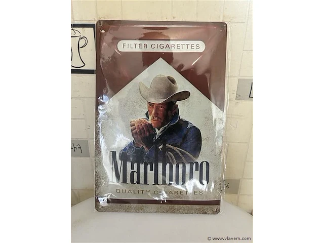 Retrolook sierbord - afbeelding 1 van  1