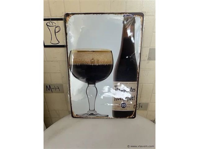 Retrolook sierbord - afbeelding 1 van  1