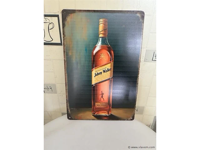 Retrolook sierbord - afbeelding 1 van  1