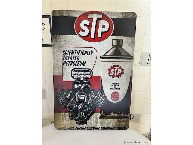 Retrolook sierbord - afbeelding 1 van  1