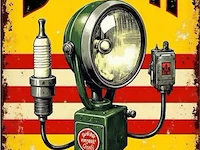 Retrolook sierbord - afbeelding 1 van  1