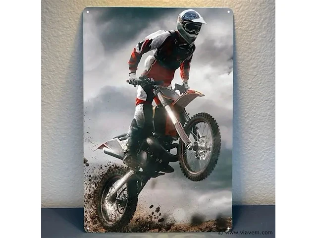 Retrolook sierbord - afbeelding 1 van  1