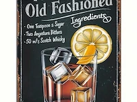 Retrolook sierbord - afbeelding 1 van  1