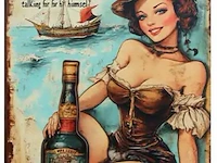 Retrolook sierbord - afbeelding 1 van  1