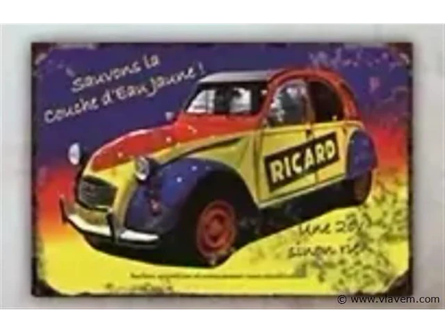 Retrolook sierbord - afbeelding 1 van  1