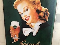 Retrolook sierbord - afbeelding 1 van  1