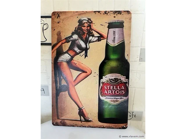 Retrolook sierbord - afbeelding 1 van  1