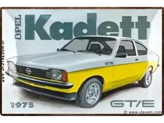 Retrolook sierbord - afbeelding 1 van  1
