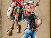Retrolook sierbord - afbeelding 1 van  1