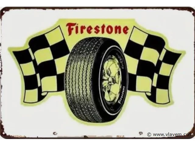 Retrolook sierbord - afbeelding 1 van  1
