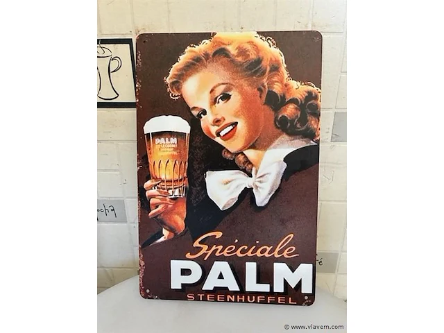 Retrolook sierbord - afbeelding 1 van  1