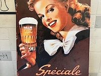 Retrolook sierbord - afbeelding 1 van  1