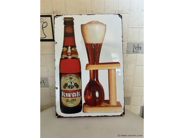 Retrolook sierbord - afbeelding 1 van  1