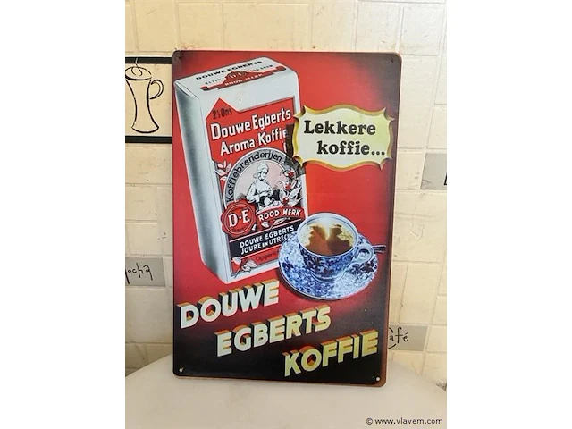 Retrolook sierbord - afbeelding 1 van  1