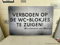 Retrolook sierbord - afbeelding 1 van  1