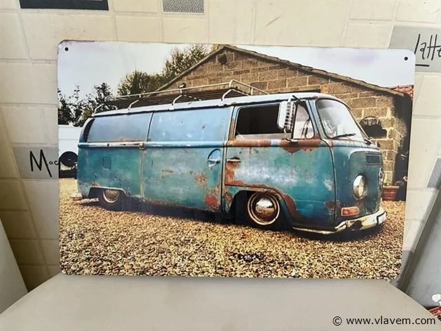 Retrolook sierbord - afbeelding 1 van  1