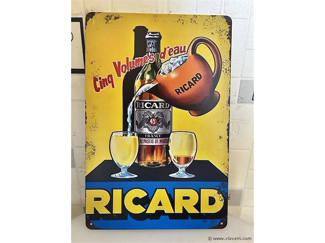 Retrolook sierbord - afbeelding 1 van  1