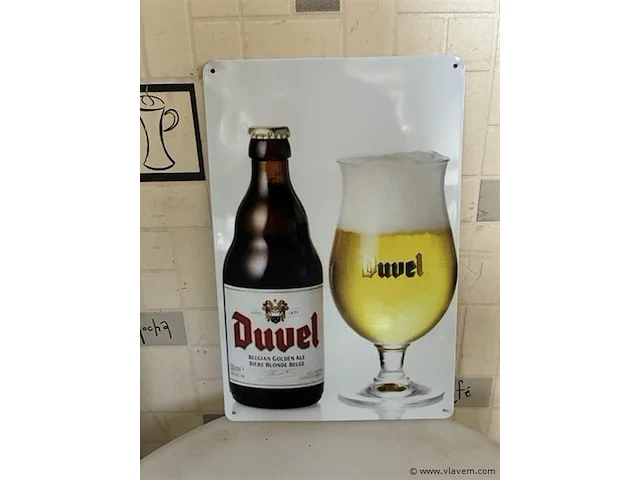 Retrolook sierbord - afbeelding 1 van  1